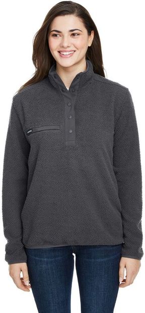Dri Duck Ladies' Cypress Sherpa Fleece Pullover  Jacket